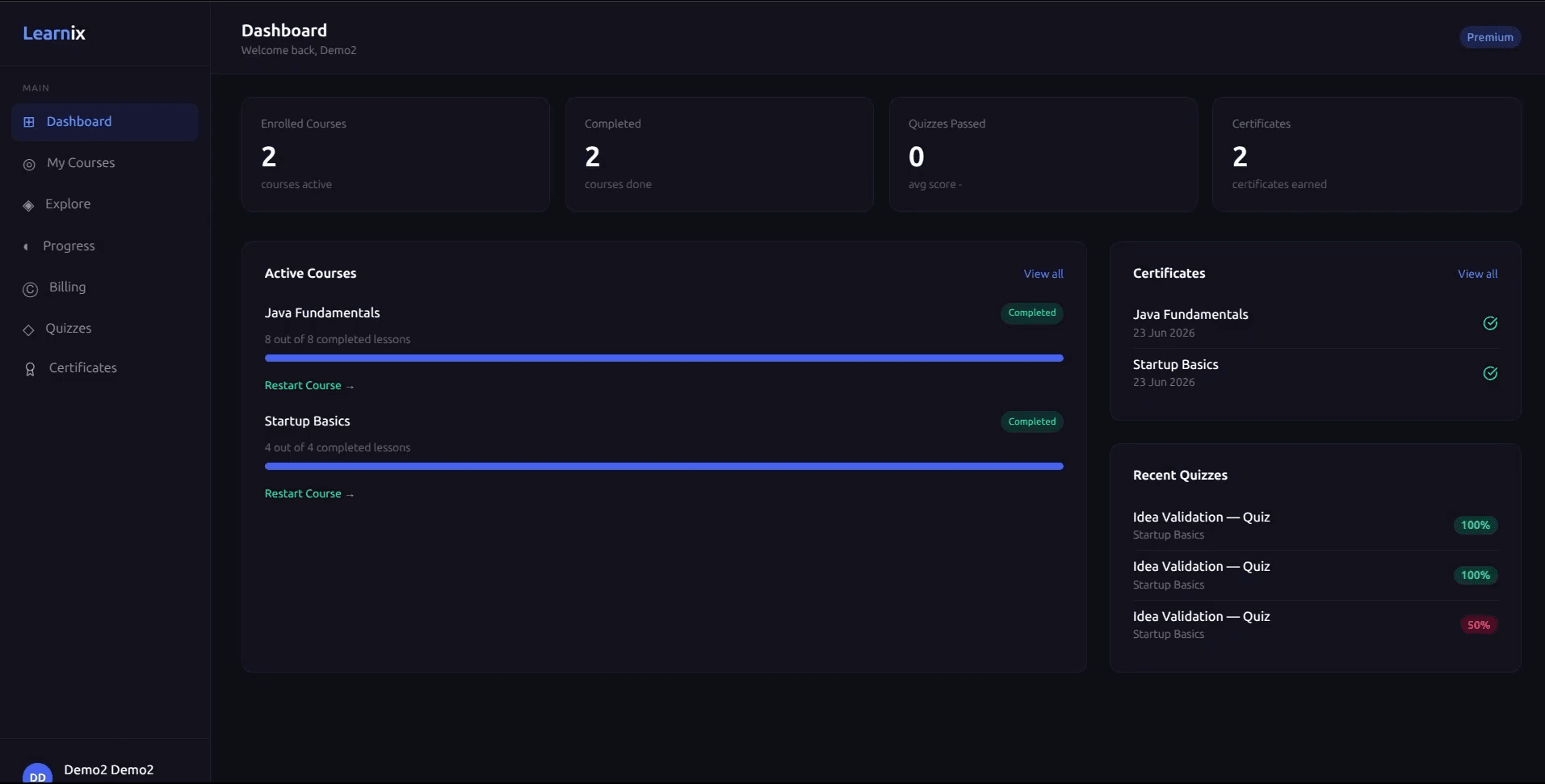 Learnix - Online Learning Platform screenshot 2 of 5